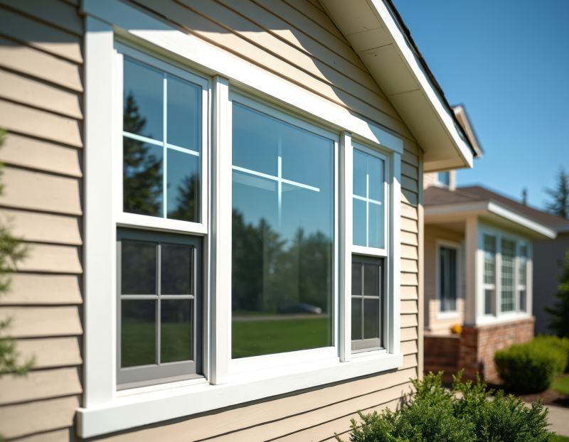 Energy-Efficient Windows on a Home Exterior
