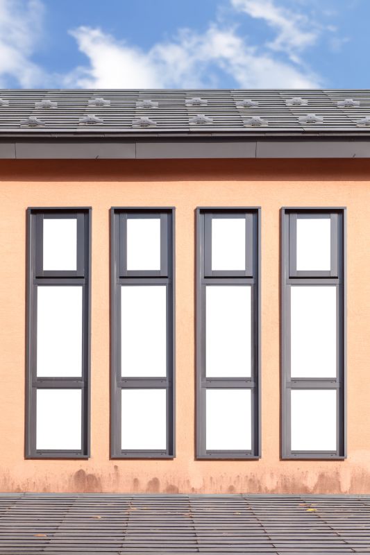 Custom Windows on a Residential Facade